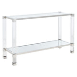 SAFAVIEH Couture Abigaelle Acyrlic Console Table - 48Wx17Dx30H