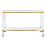 SAFAVIEH Couture Abigaelle Acyrlic Console Table - 48Wx17Dx30H