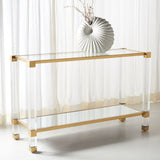 SAFAVIEH Couture Abigaelle Acyrlic Console Table - 48Wx17Dx30H