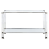 SAFAVIEH Couture Abigaelle Acyrlic Console Table - 48Wx17Dx30H