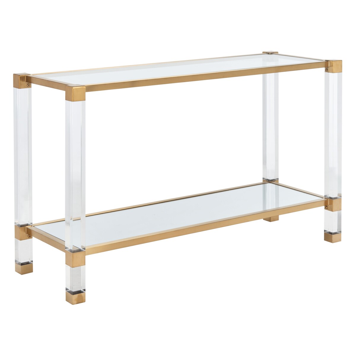 SAFAVIEH Couture Abigaelle Acyrlic Console Table - 48Wx17Dx30H