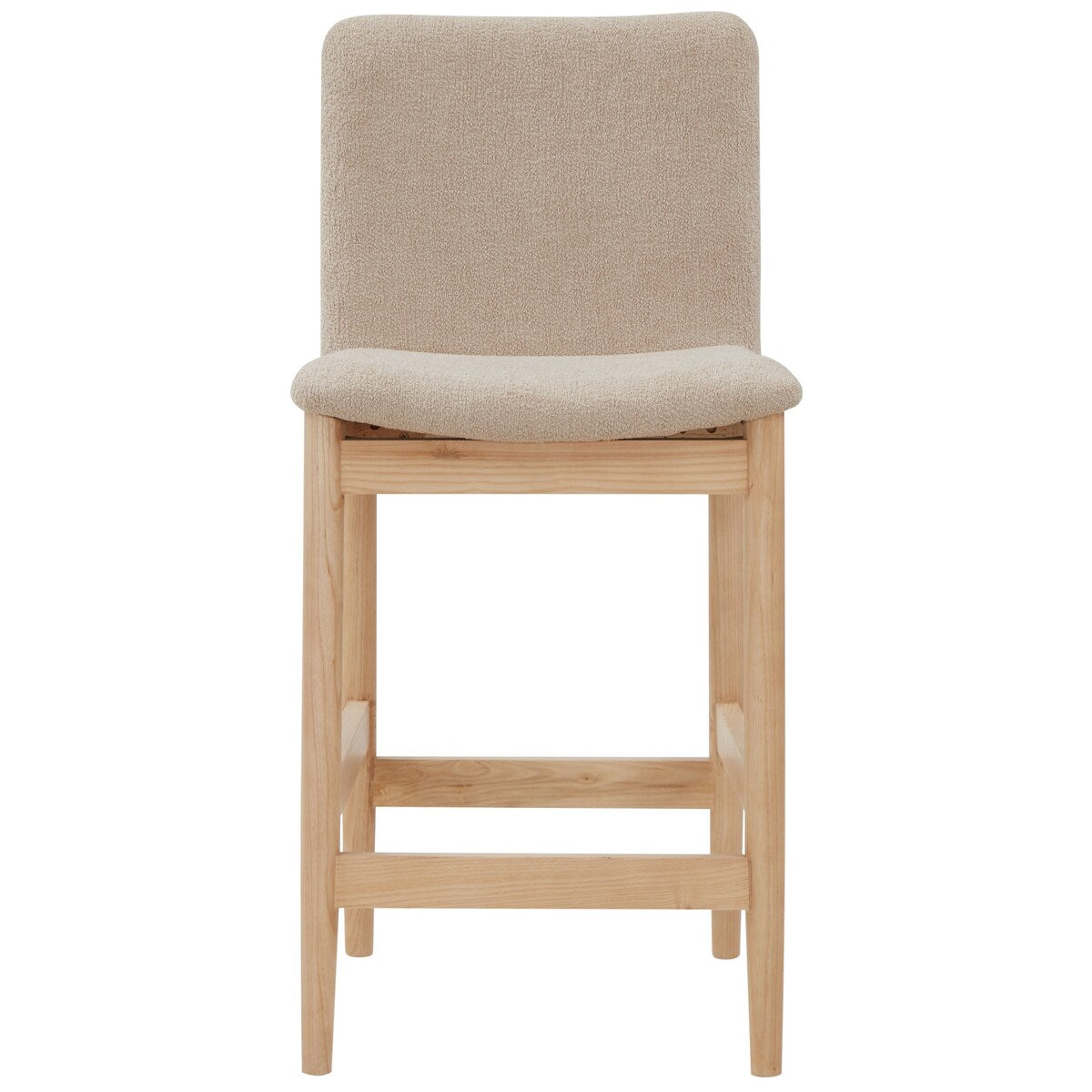 SAFAVIEH Couture Abriella Boucle 26-inch Counter Stool - 19Wx23Dx40H