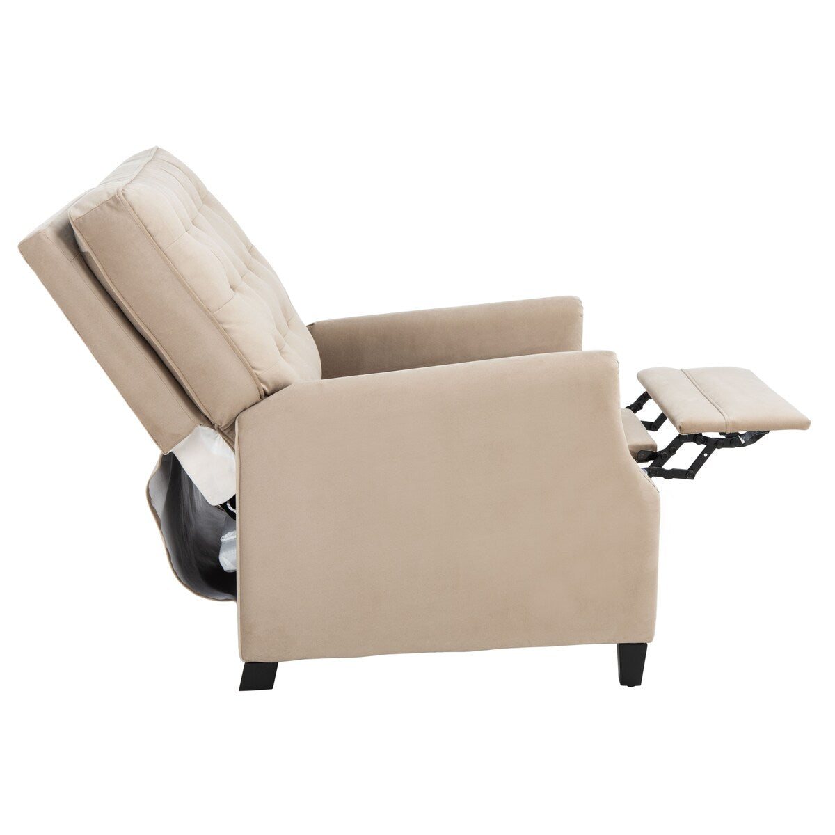 SAFAVIEH Couture Adriene Tufted Recliner - 31" W x 36.5" L x 40" H