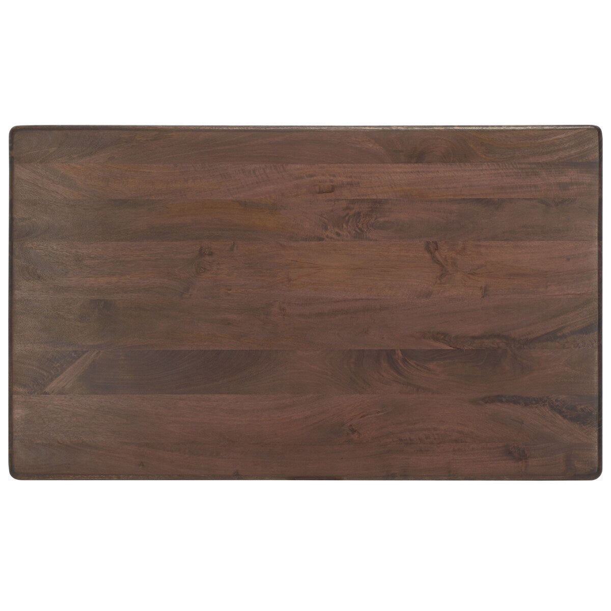 SAFAVIEH Couture Ajrie Walnut Wood Coffee Table - 44" W x 26" D x 16" H - 44Wx26Dx16H