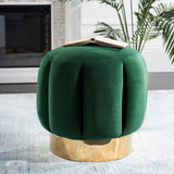 SAFAVIEH Couture Altje Channel Tufted Ottoman