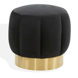 SAFAVIEH Couture Altje Channel Tufted Ottoman