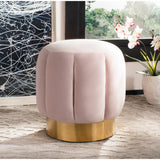 SAFAVIEH Couture Altje Channel Tufted Ottoman