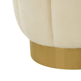 SAFAVIEH Couture Altje Channel Tufted Ottoman