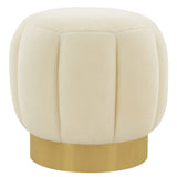 SAFAVIEH Couture Altje Channel Tufted Ottoman