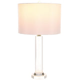 SAFAVIEH Couture Angele 28" Crystal Table Lamp - 15" W x 15" D x 28" H - 15Wx15Dx28H