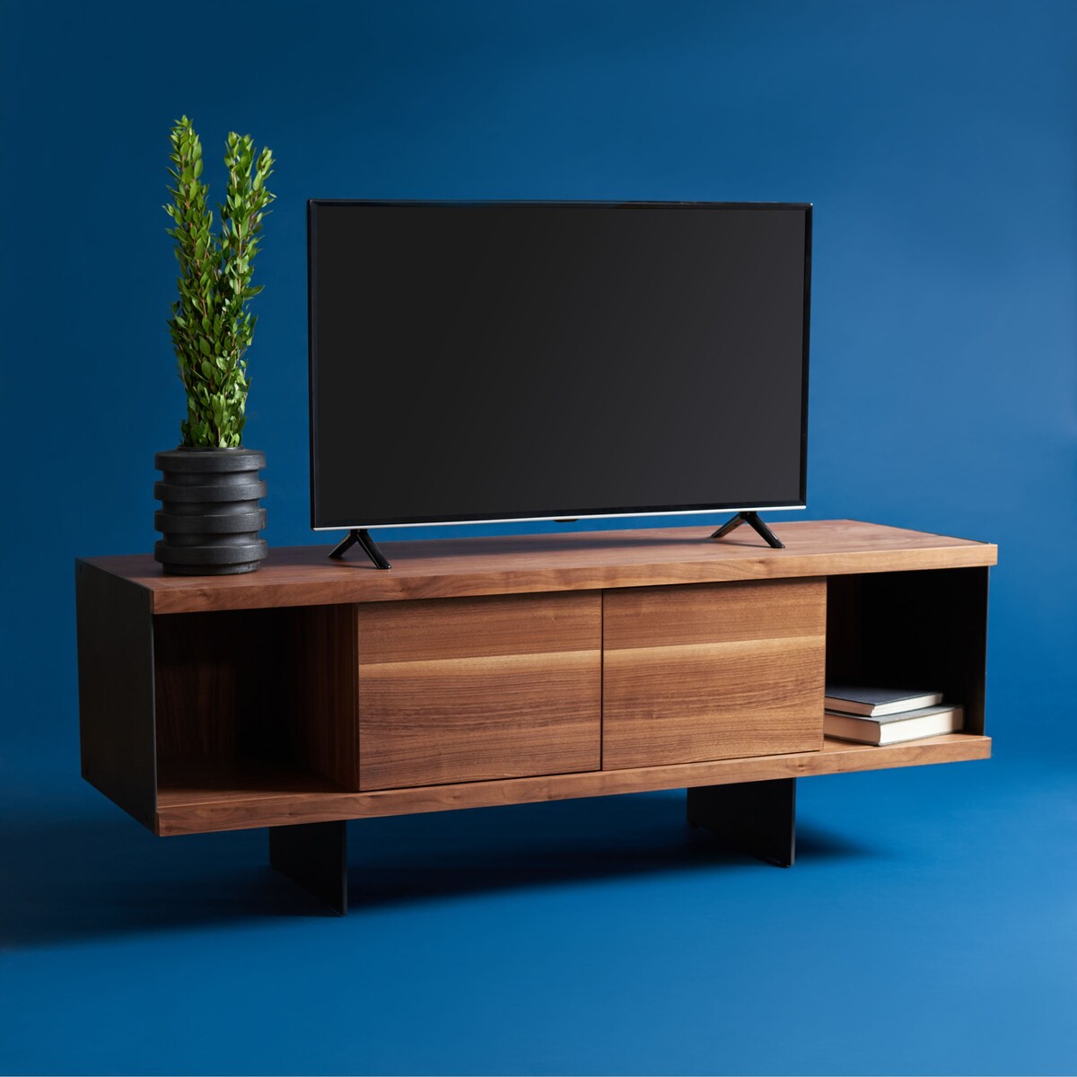 SAFAVIEH Couture Anjan 60" TV Stand - 60" W x 19.6" L x 22.5" H - 60Wx20Dx23H