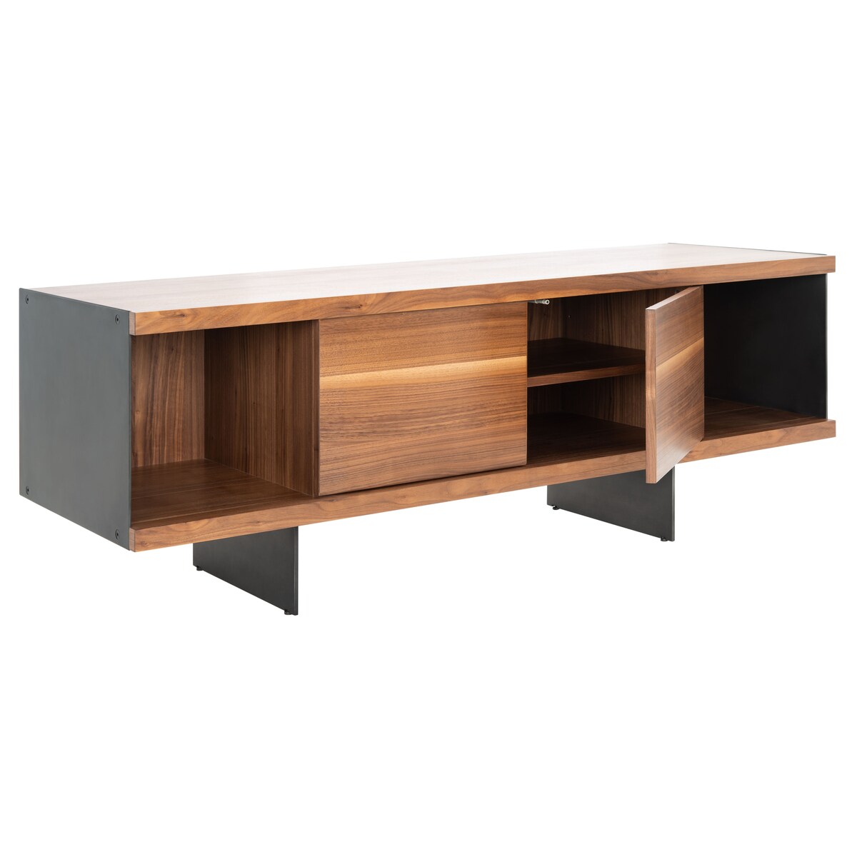 SAFAVIEH Couture Anjan 60" TV Stand - 60" W x 19.6" L x 22.5" H - 60Wx20Dx23H