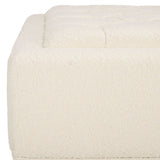 SAFAVIEH Couture Arjola Tufted Ottoman