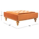 SAFAVIEH Couture Arjola Tufted Ottoman