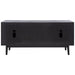 SAFAVIEH Couture Avantika Mid-Century 58-inch Storage TV Media Stand - 58" W x 18" L x 27" H - 58Wx18Dx27H