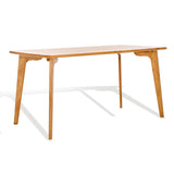 SAFAVIEH Couture Aviana Natural Wood Dining Table - 60" W x 32" D x 30" H - 60Wx32Dx30H