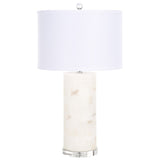 SAFAVIEH Couture Bahrije Round Alabaster Table Lamp - 15 In W x 15 In D x 27 In H - 15Wx15Dx27H