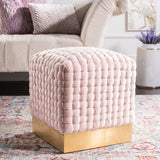 SAFAVIEH Couture Beatricea Woven Ottoman