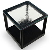 SAFAVIEH Couture Benecarlo Glass Top Accent Table - 22Wx22Dx21H