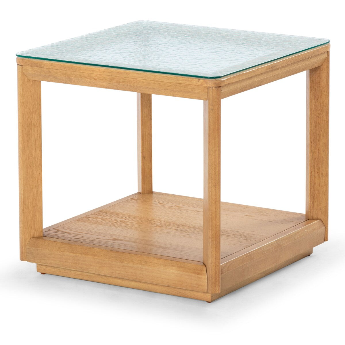 SAFAVIEH Couture Benecarlo Glass Top Accent Table - 22Wx22Dx21H