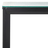 SAFAVIEH Couture Benecarlo Glass Top Console Table - 55Wx15Dx29H