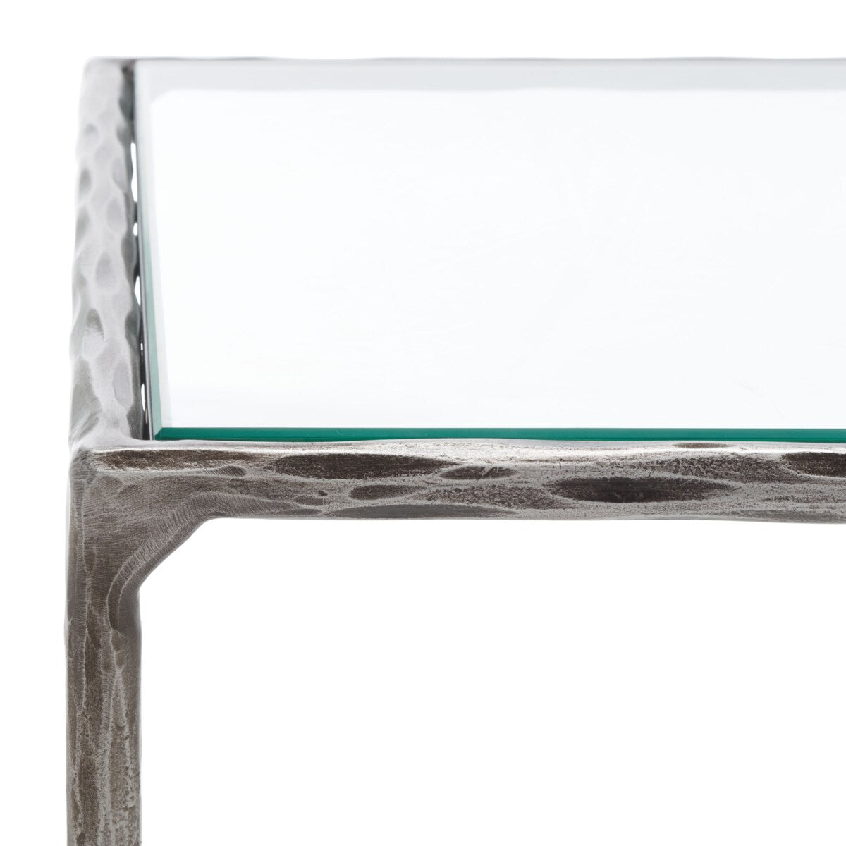 SAFAVIEH Couture Beril Rectangle Metal Coffee Table - 40 In. W x 22 In. D x 18 In. H - 40Wx22Dx18H