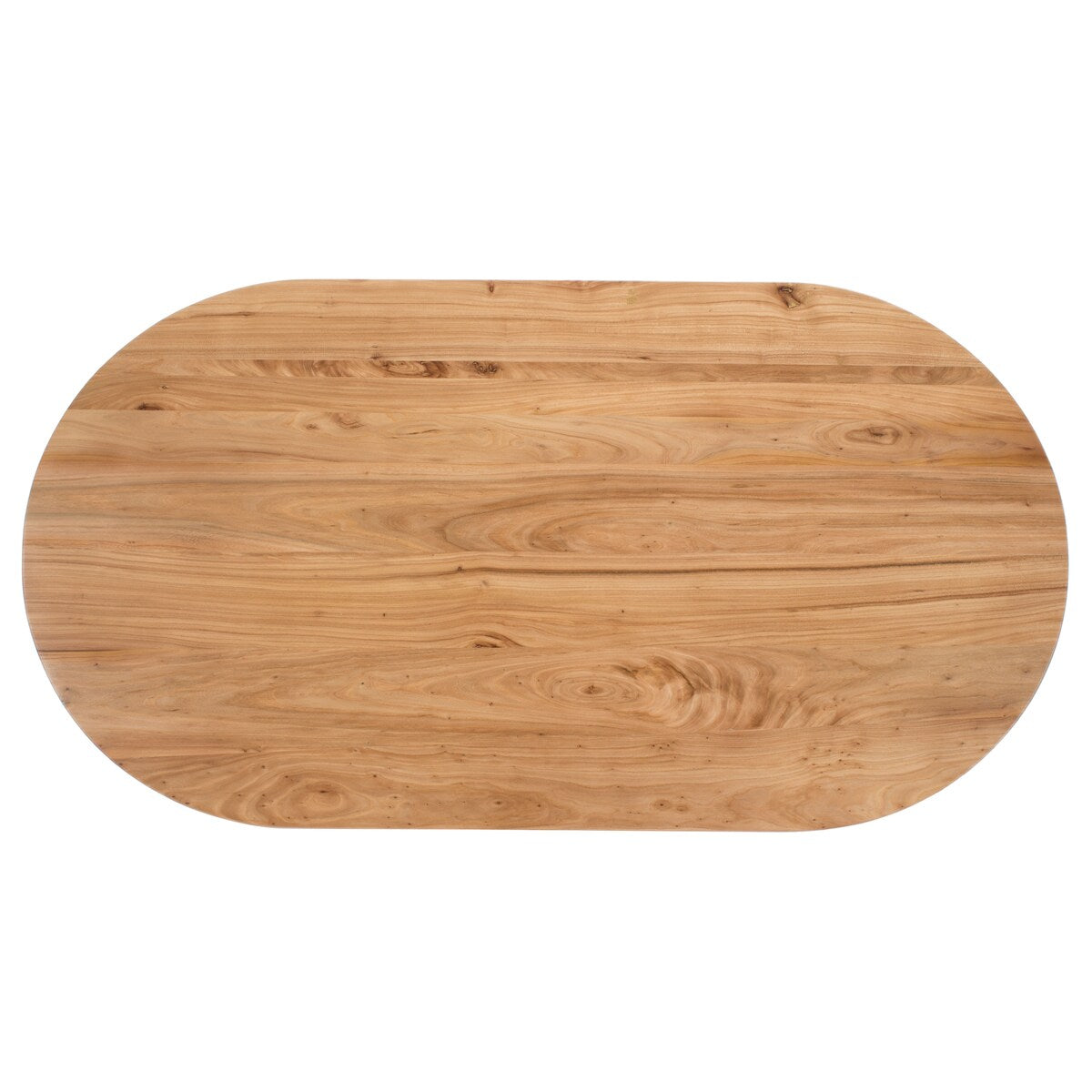 SAFAVIEH Couture Bernice Elm Wood Oval Coffee Table. - 60 In. W x 32 In. D x 16 In. H - 60Wx32Dx16H