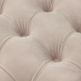 SAFAVIEH Couture Betta Tufted Velvet Ottoman