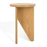 SAFAVIEH Couture Bonaclara Wood 2 Leg Table. - 14Wx14Dx20H