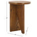 SAFAVIEH Couture Bonaclara Wood 2 Leg Table. - 14Wx14Dx20H