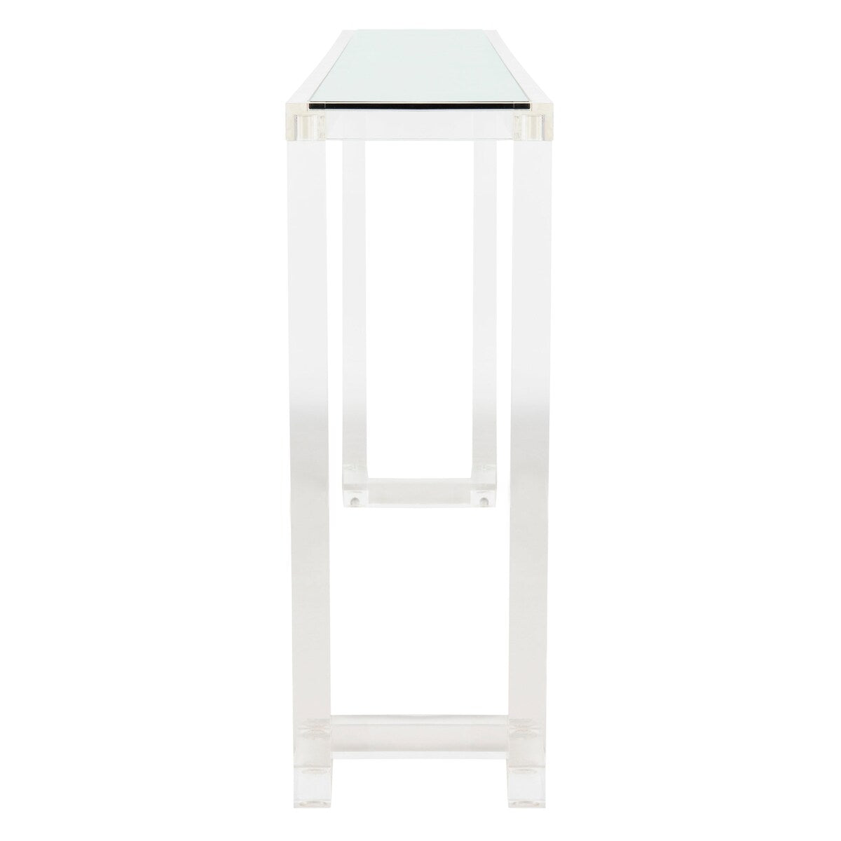 SAFAVIEH Couture Camryn Acrylic Console Table - Clear - 60" W x 10" L x 30" H - 52Wx10Dx30H