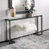 SAFAVIEH Couture Camryn Acrylic Console Table - Clear - 60" W x 10" L x 30" H - 52Wx10Dx30H