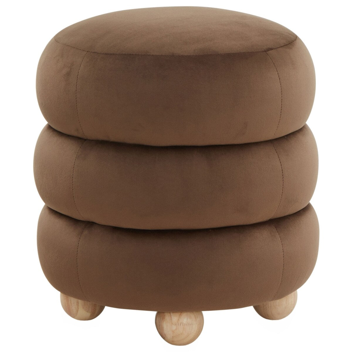 SAFAVIEH Couture Cecelia Round Ottoman