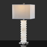 SAFAVIEH Couture Colene Alabasyer Table Lamp - 13 In W x 13 In D x 29 In H - 13Wx13Dx29H