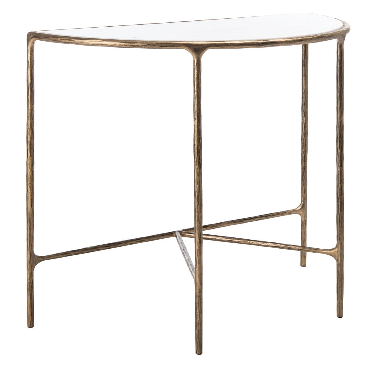 SAFAVIEH Couture Constanca Forged Metal Console Table - 36" W x 18" L x 30" H - 36Wx18Dx30H