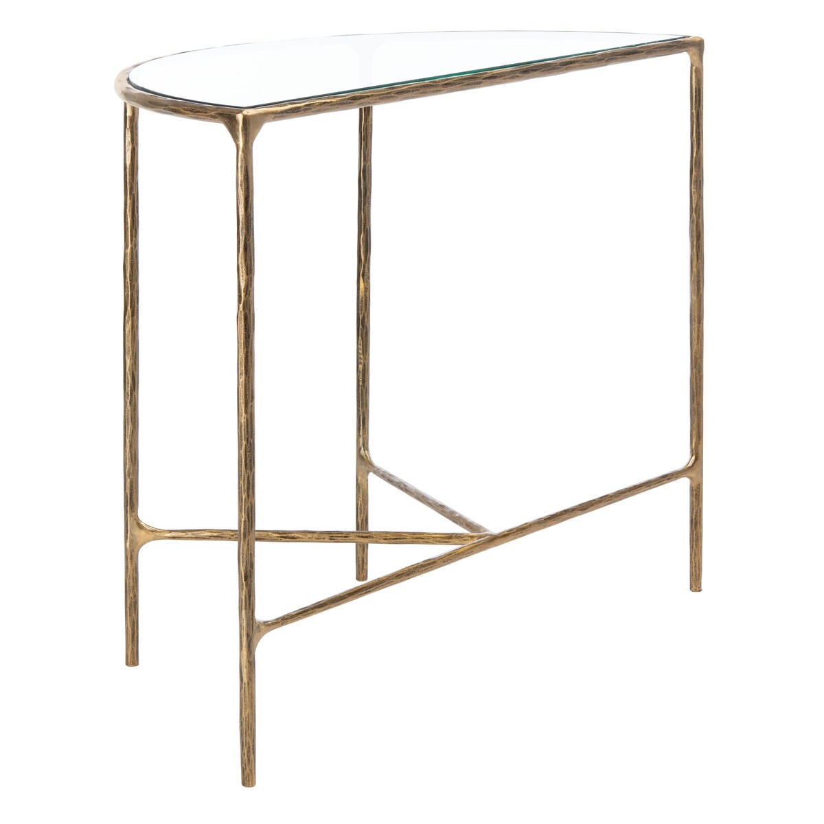 SAFAVIEH Couture Constanca Forged Metal Console Table - 36" W x 18" L x 30" H - 36Wx18Dx30H