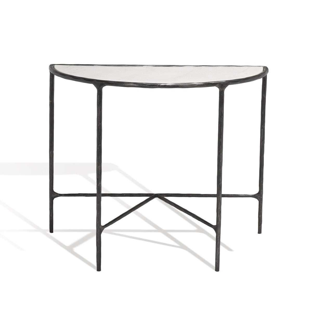 SAFAVIEH Couture Constanca Forged Metal Console Table - 36" W x 18" L x 30" H - 36Wx18Dx30H