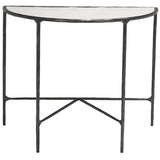 SAFAVIEH Couture Constanca Forged Metal Console Table - 36" W x 18" L x 30" H - 36Wx18Dx30H