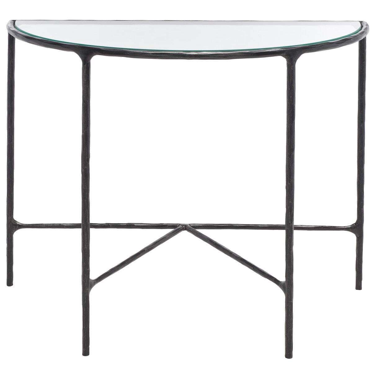 SAFAVIEH Couture Constanca Forged Metal Console Table - 36" W x 18" L x 30" H - 36Wx18Dx30H