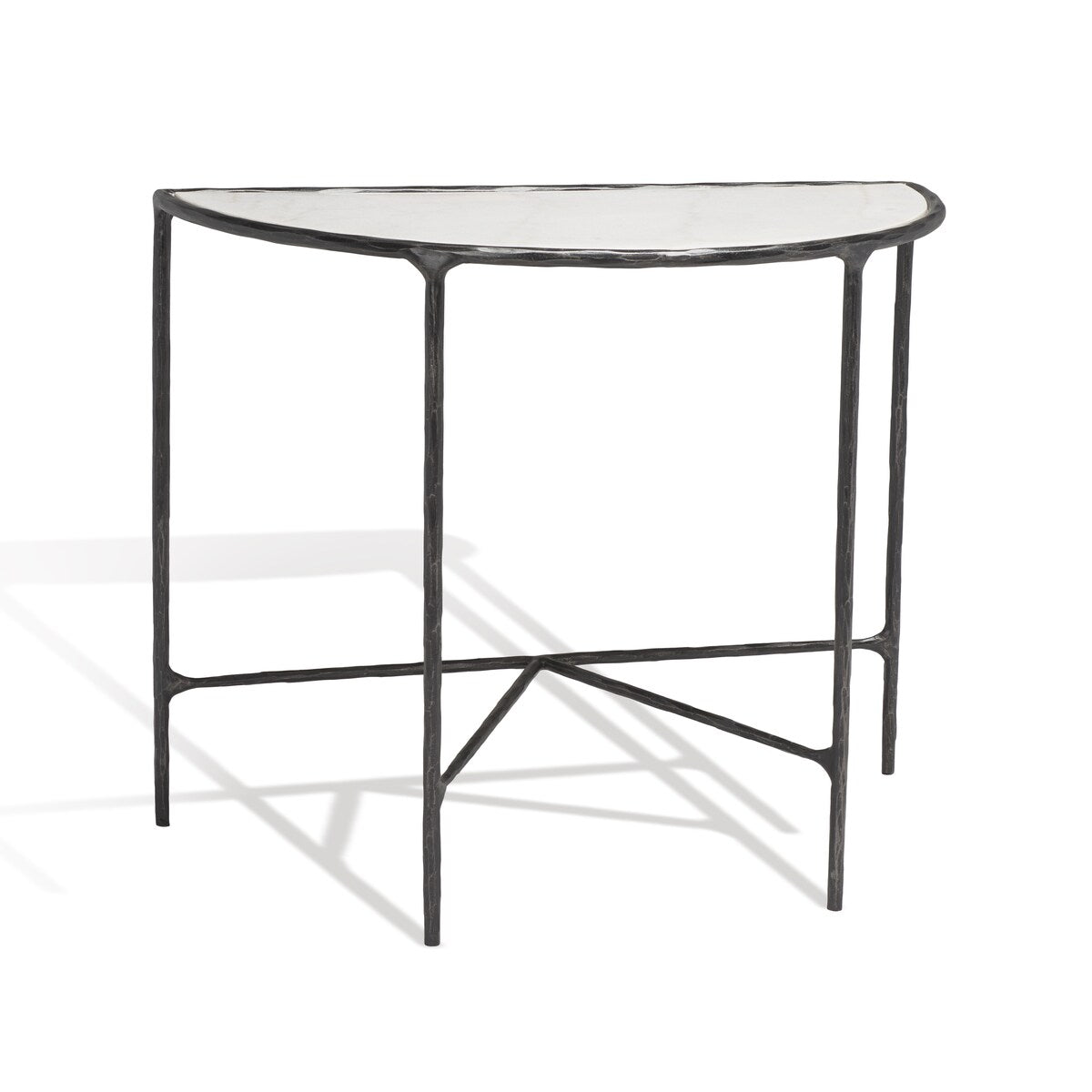 SAFAVIEH Couture Constanca Forged Metal Console Table - 36" W x 18" L x 30" H - 36Wx18Dx30H