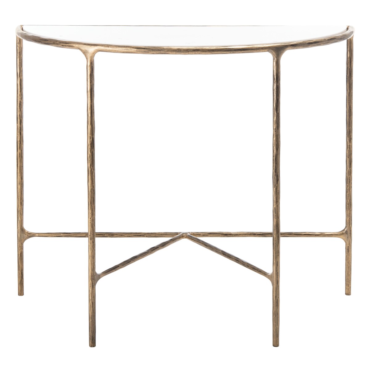 SAFAVIEH Couture Constanca Forged Metal Console Table - 36" W x 18" L x 30" H - 36Wx18Dx30H