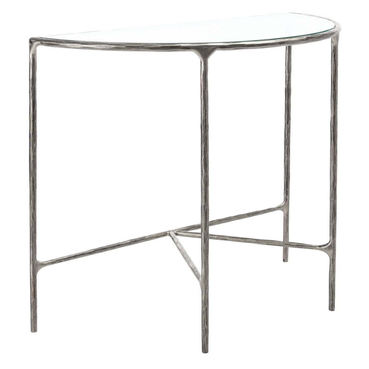 SAFAVIEH Couture Constanca Forged Metal Console Table - 36" W x 18" L x 30" H - 36Wx18Dx30H