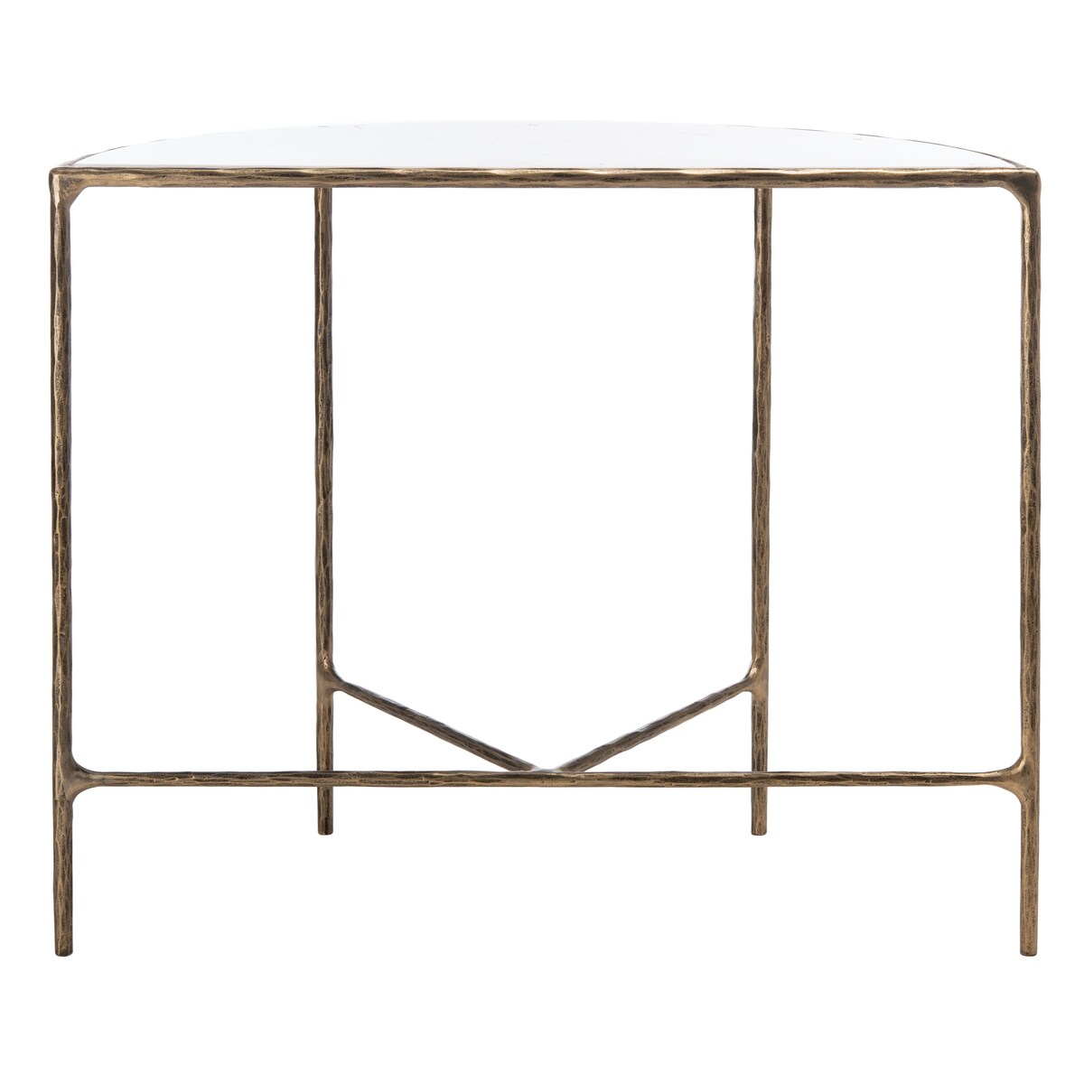 SAFAVIEH Couture Constanca Forged Metal Console Table - 36" W x 18" L x 30" H - 36Wx18Dx30H