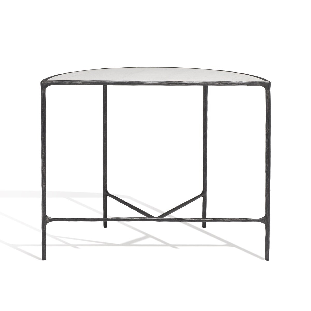 SAFAVIEH Couture Constanca Forged Metal Console Table - 36" W x 18" L x 30" H - 36Wx18Dx30H