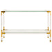 SAFAVIEH Couture Courteney Acrylic Console - 47" W x 15.5" L x 30" H - 47Wx16Dx30H