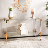 SAFAVIEH Couture Courteney Acrylic Console - 47" W x 15.5" L x 30" H - 47Wx16Dx30H