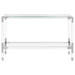 SAFAVIEH Couture Courteney Acrylic Console - 47" W x 15.5" L x 30" H - 47Wx16Dx30H