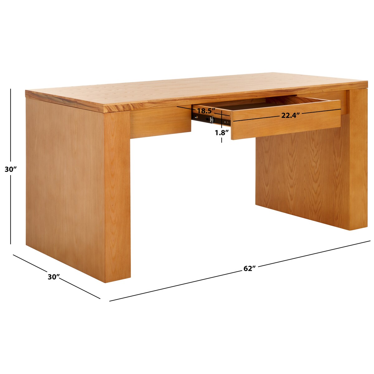 SAFAVIEH Couture Deborah Wood Desk