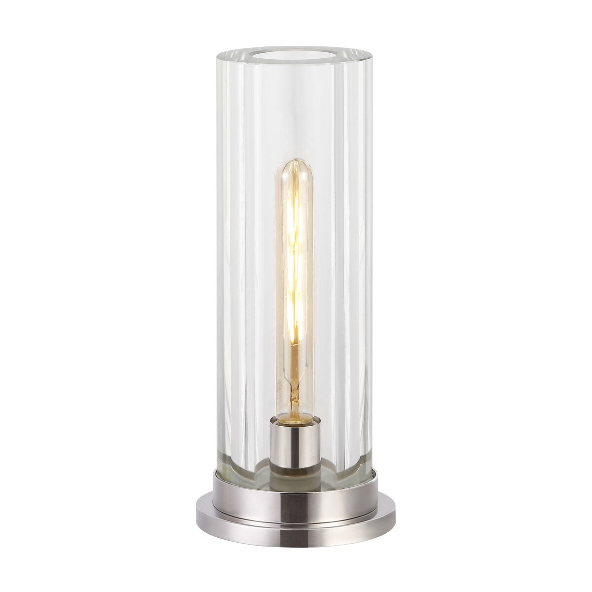 SAFAVIEH Couture Dellanora Crystal Tube Table Lamp - 6Wx6Dx14H