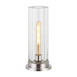 SAFAVIEH Couture Dellanora Crystal Tube Table Lamp - 6Wx6Dx14H